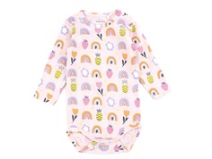 Name It parfait pink rainbow bodysuit